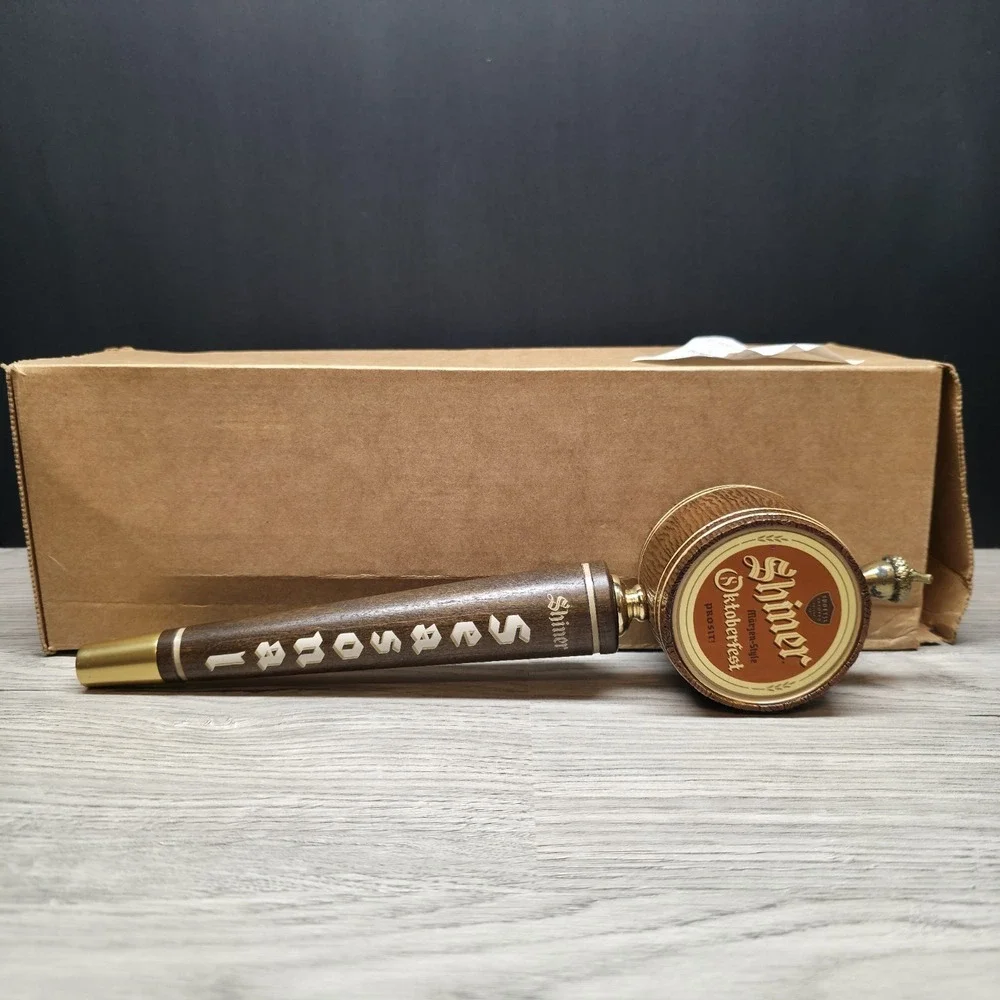 Shiner Oktoberfest Beer Marzen-Style Tap Handle - 12